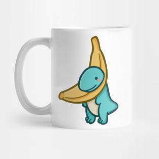 Cute Banana T-Rex, Tasty Dino, Dinosaur Mug